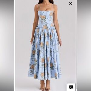 House of CB Ysabella Floral Maxi Sundress